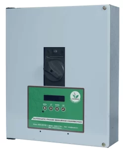 Automatic Phase Sequence Corrector Panel by Thulasi Associates – prevents phase reversal and protects motors